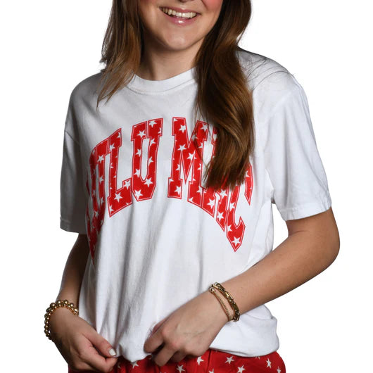 Red Stars LM Tee