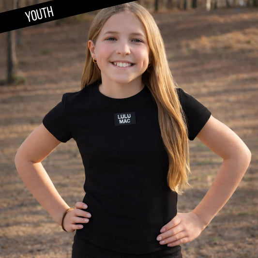 Kid’s Baby Doll Top - Black
